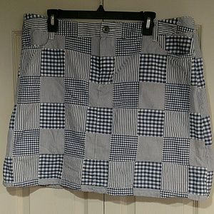 Patchwork Skort